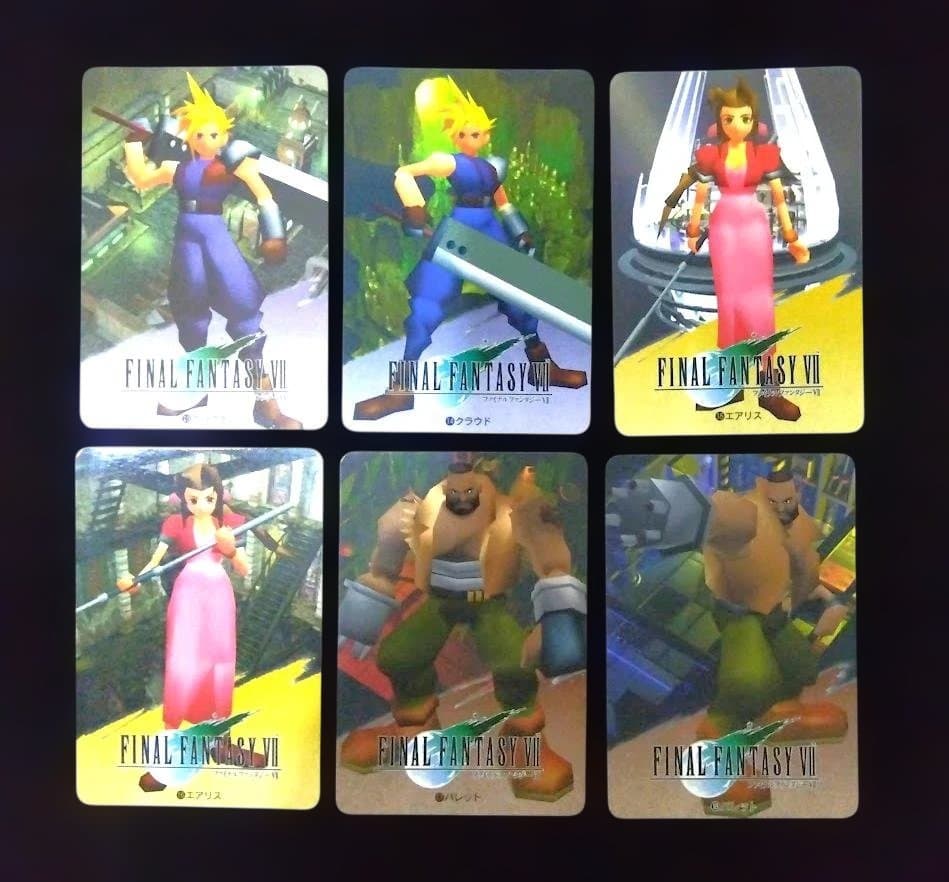 ファイナルファンタジー７　カードダス　第１弾コンプセット