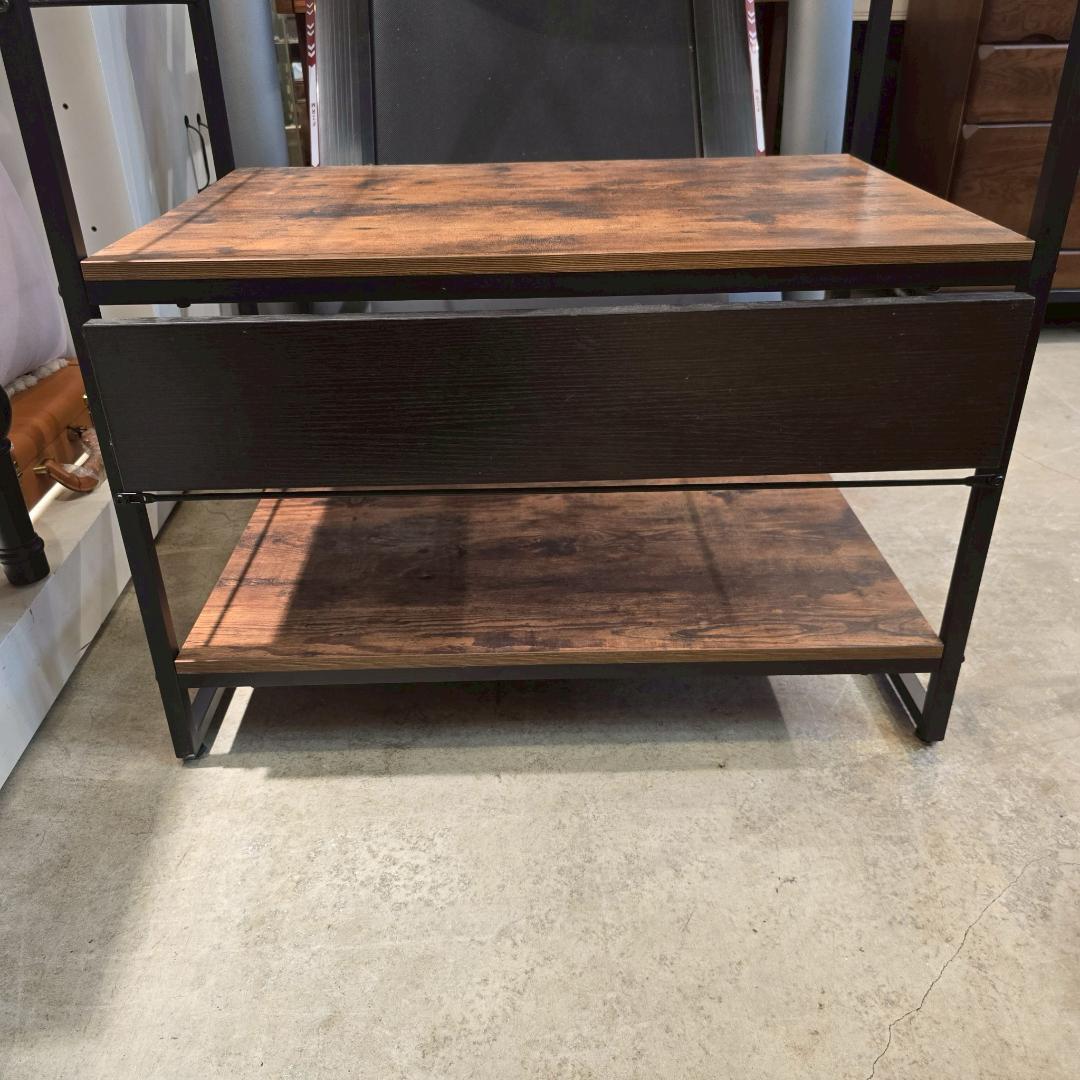 i+【美品】 NITORI ニトリ ハンガーラック ステイン1880