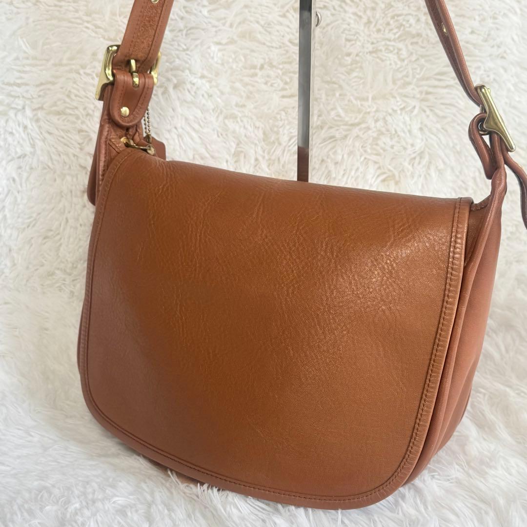美品 COACH オールドコーチ ショルダー メッセンジャー バッグ 9951