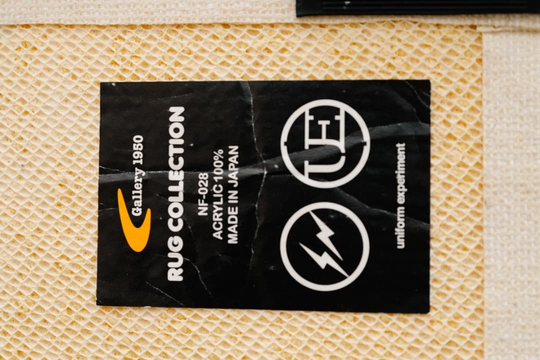 uniform experiment × G1950 カラーチャートラグ マット