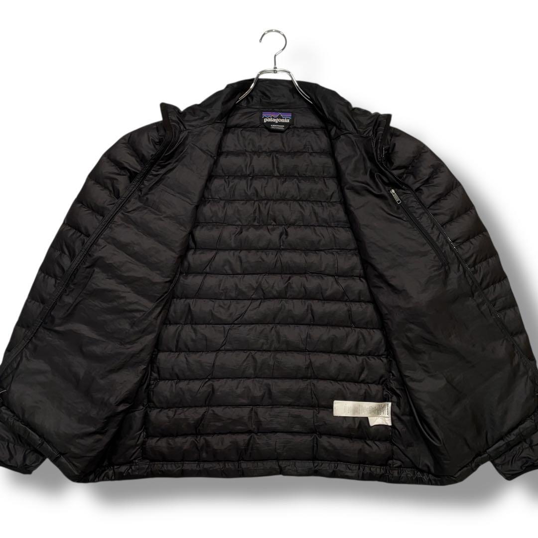 美品 patagonia 定番 ダウンジャケット ブラック L ダウンセーター