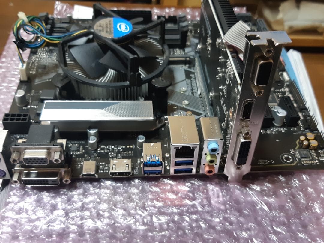 CPU INTEL i5 9400F+B365M-A(OEM)+GT710