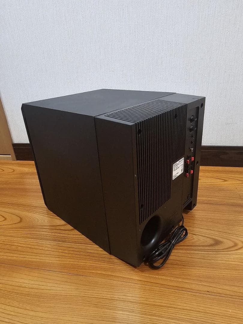 【美品】SONY SA-CS9 サブウーファー 元箱 説明書、RCAケーブル付属