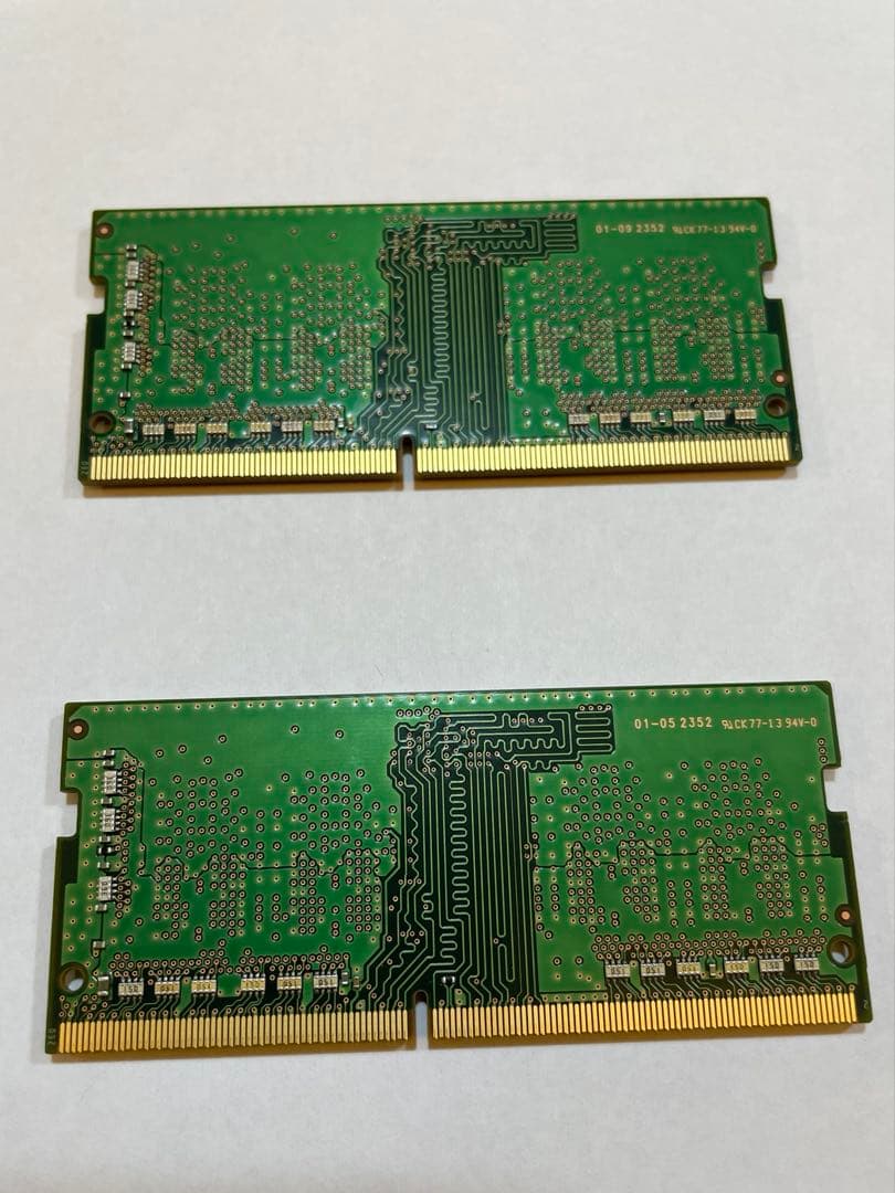 Samsung ノートPC用16GB (8GB×2枚) DDR4-3200