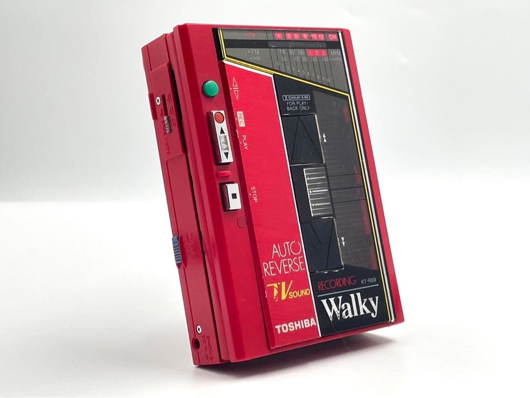 ジャンク　TOSHIBA KT-RS9 Walky カセットレコーダー
