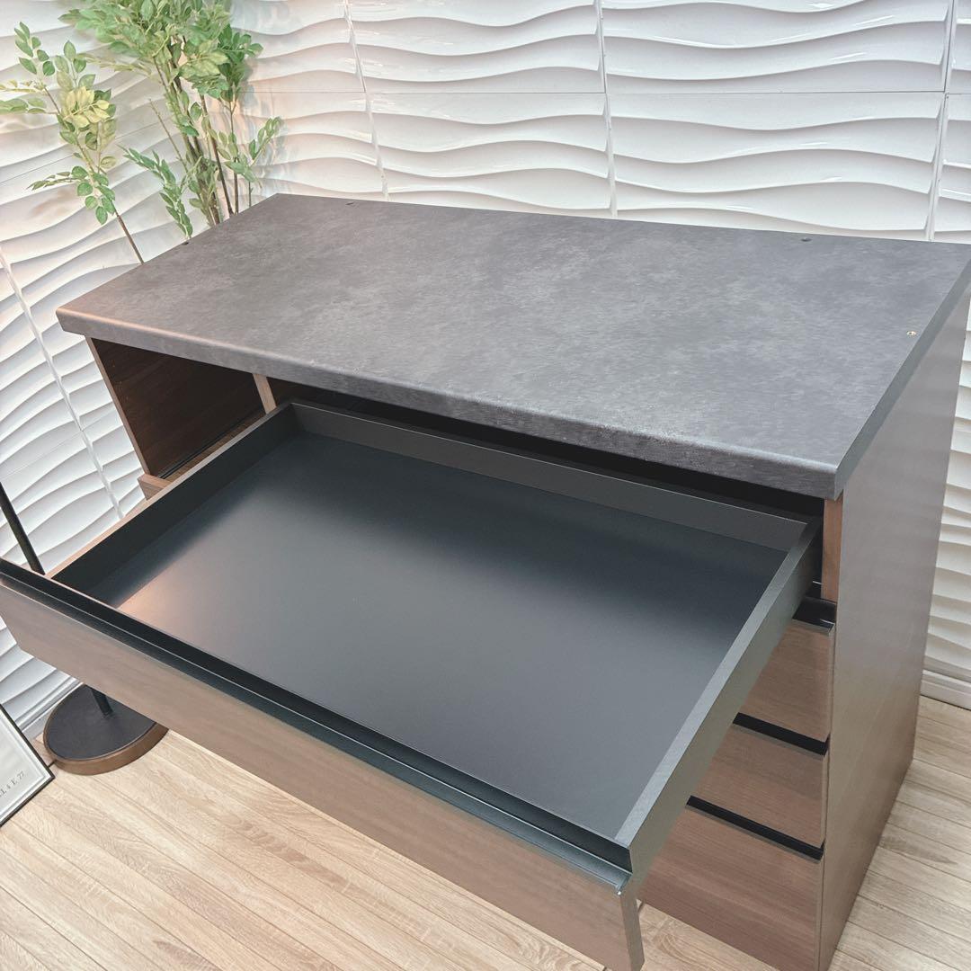 ほぼ新品◇約10万円◇大阪神戸配達無料◇パモウナ◇キッチンカウンター◇幅120㎝