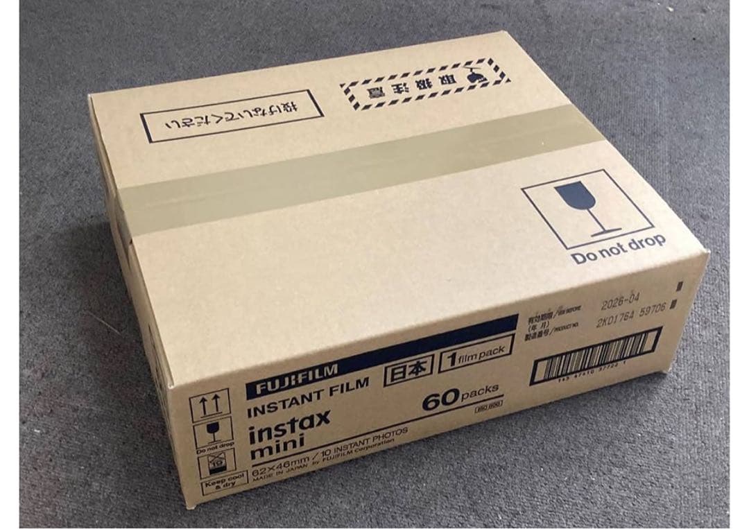 FUJIFILM instax mini チェキフィルム 10枚×60個