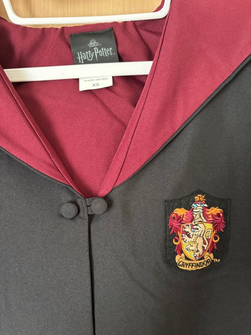 ハリーポッター　グリフィンドール　ローブXS ワーナーブラザーズスタジオツアー