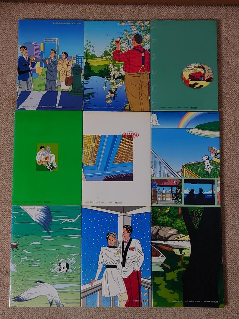 【初版多数】 わたせせいぞう ハートカクテル 全11巻 他 34冊 まとめて