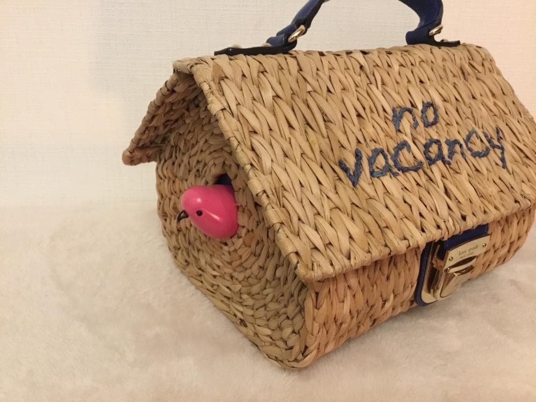 レア　kate spade バードハウス かご バッグ 鳥かご