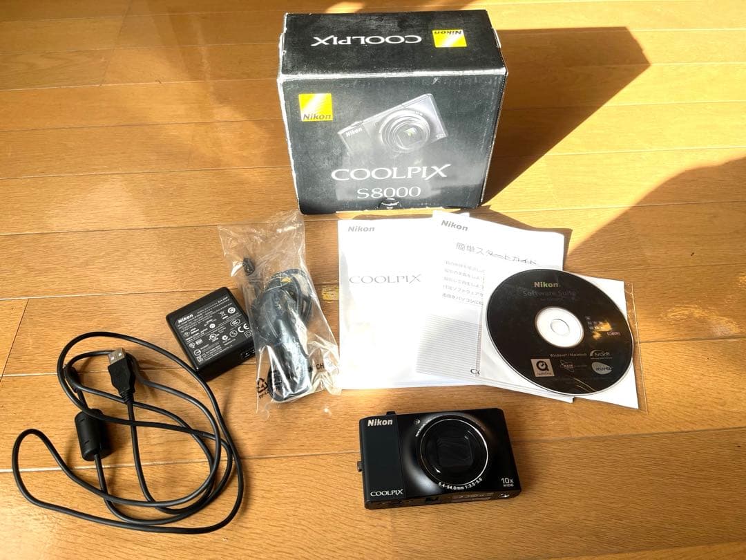 Nikon COOLPIX S8000 黒　コンパクトデジタルカメラ
