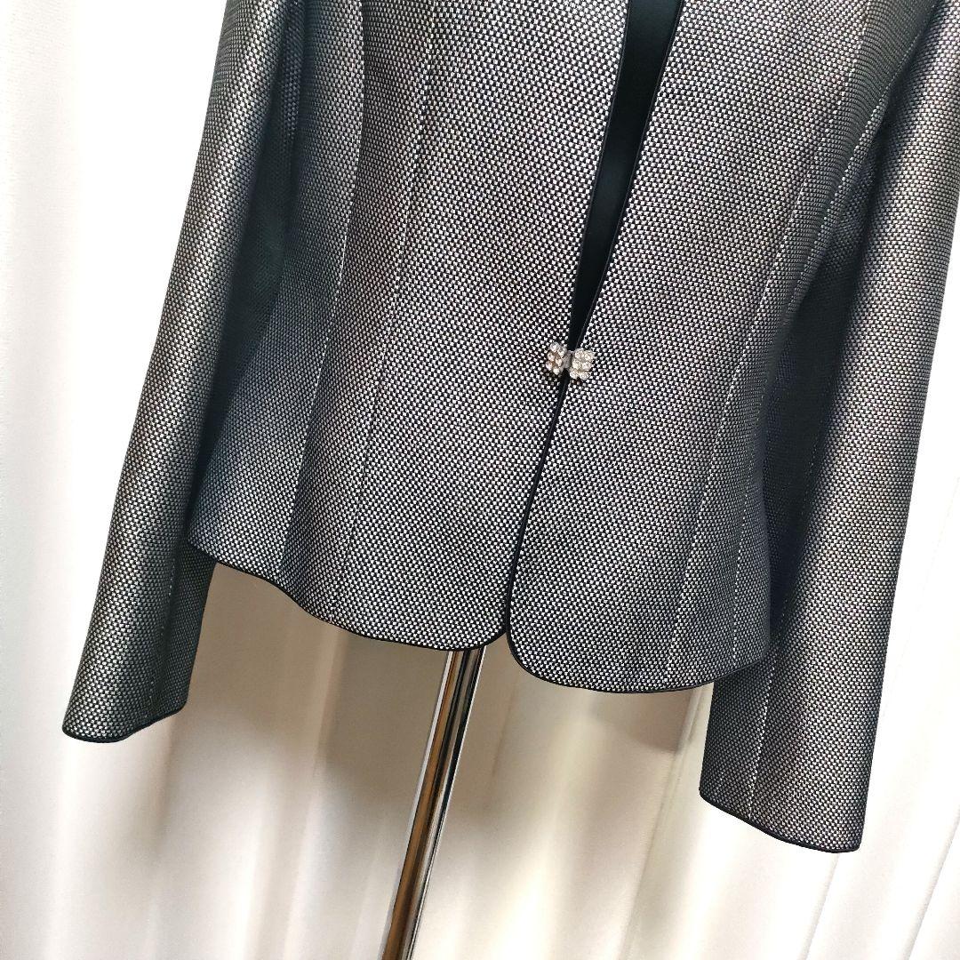 【美品】ユキコキミジマ 東京ソワール カラーフォーマルジャケット 9号