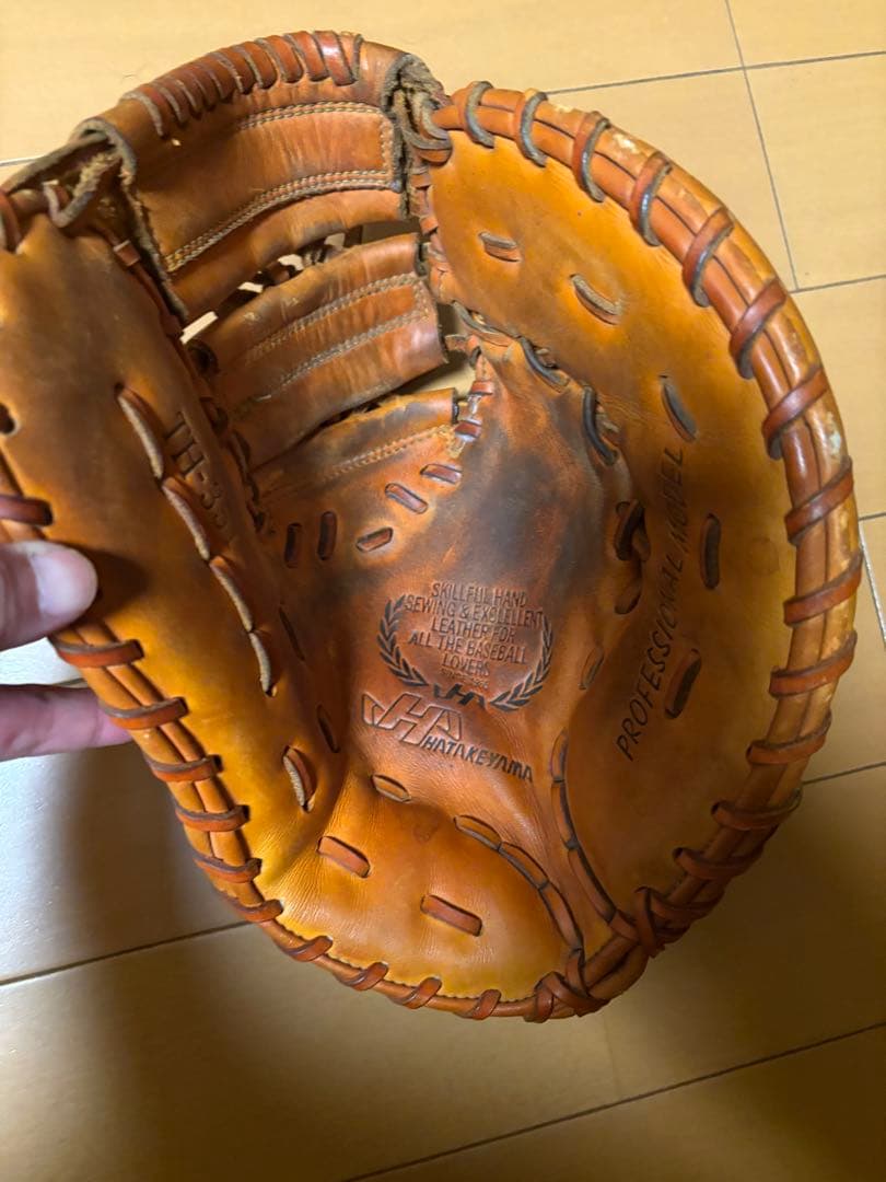 ハタケヤマ 軟式用 ファーストミット