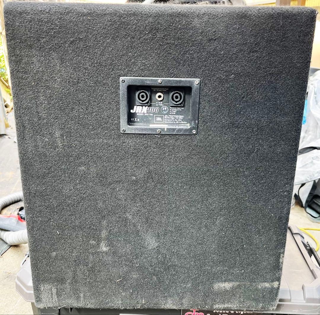 JBL JRX 118S サブウーファー1台