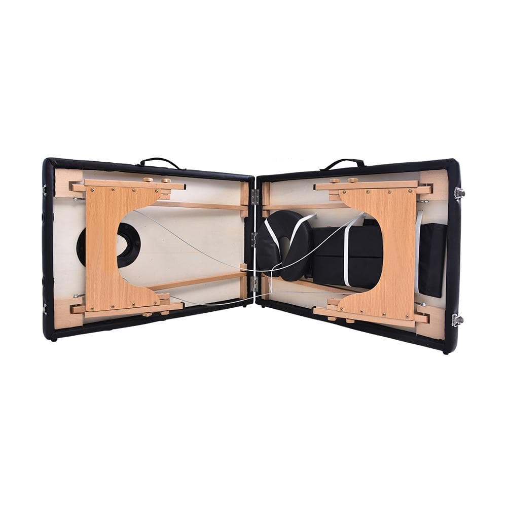 マッサージ ベッド マッサージベッド折りたたみ 施術ベッド マッサージ台ブラック