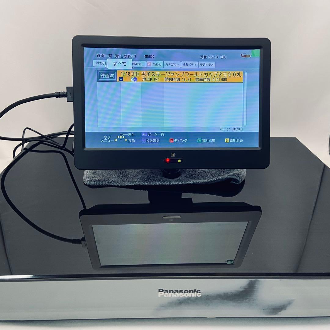 全録レコーダー 6TB Panasonic DMR-BRX6000 動作品