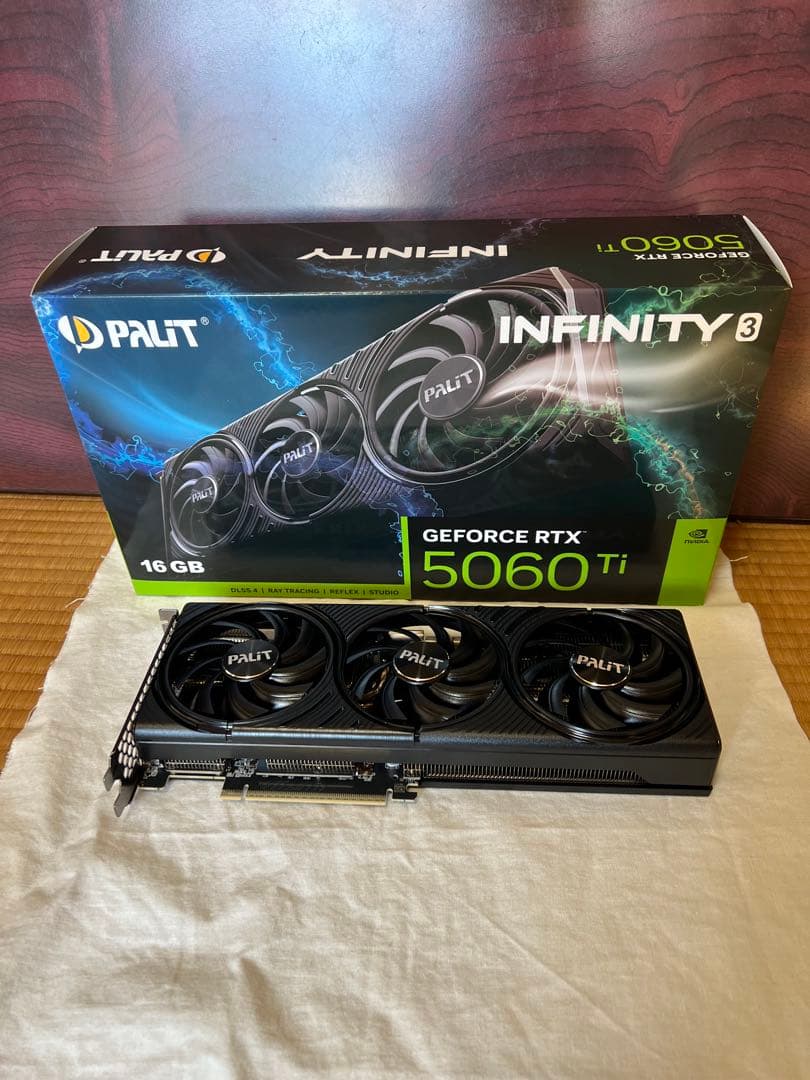 グラフィックボード・グラボ・ビデオカード Palit GeForce RTX 5060 Ti 16GB