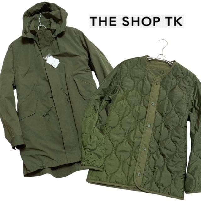 新品 TK タケオキクチ 3WAYモッズコート L ライナーブルゾン付き