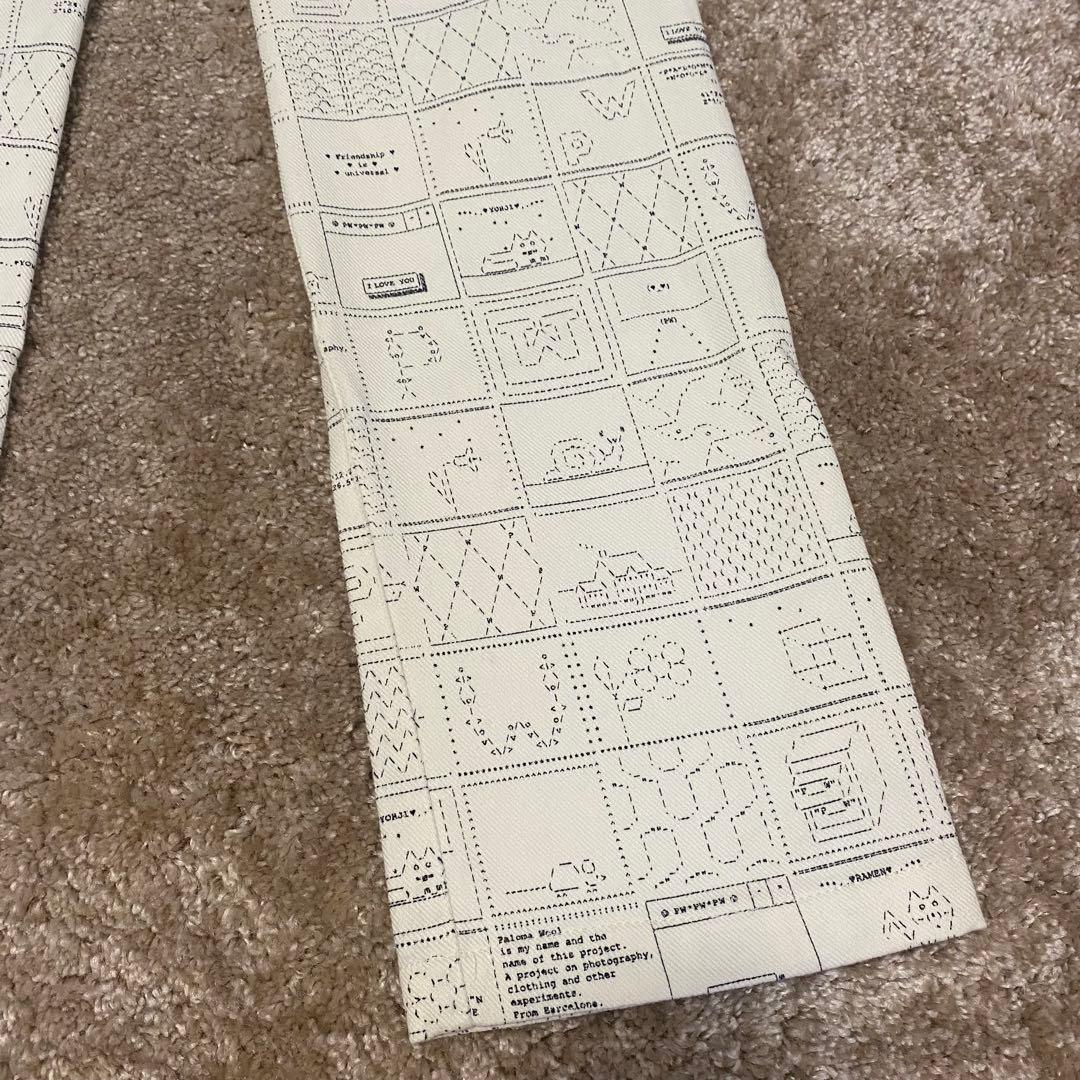 新品未使用　paloma wool パンツ　白