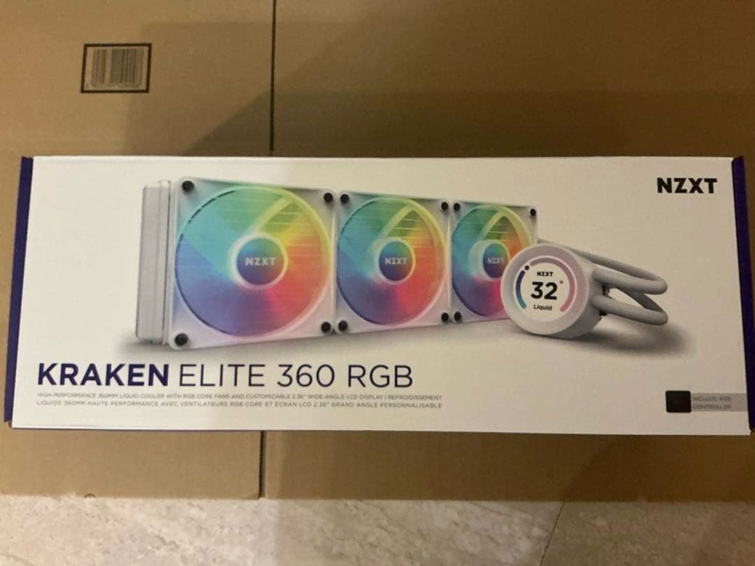 NZXT KRAKEN ELITE 360 RGB 水冷クーラー