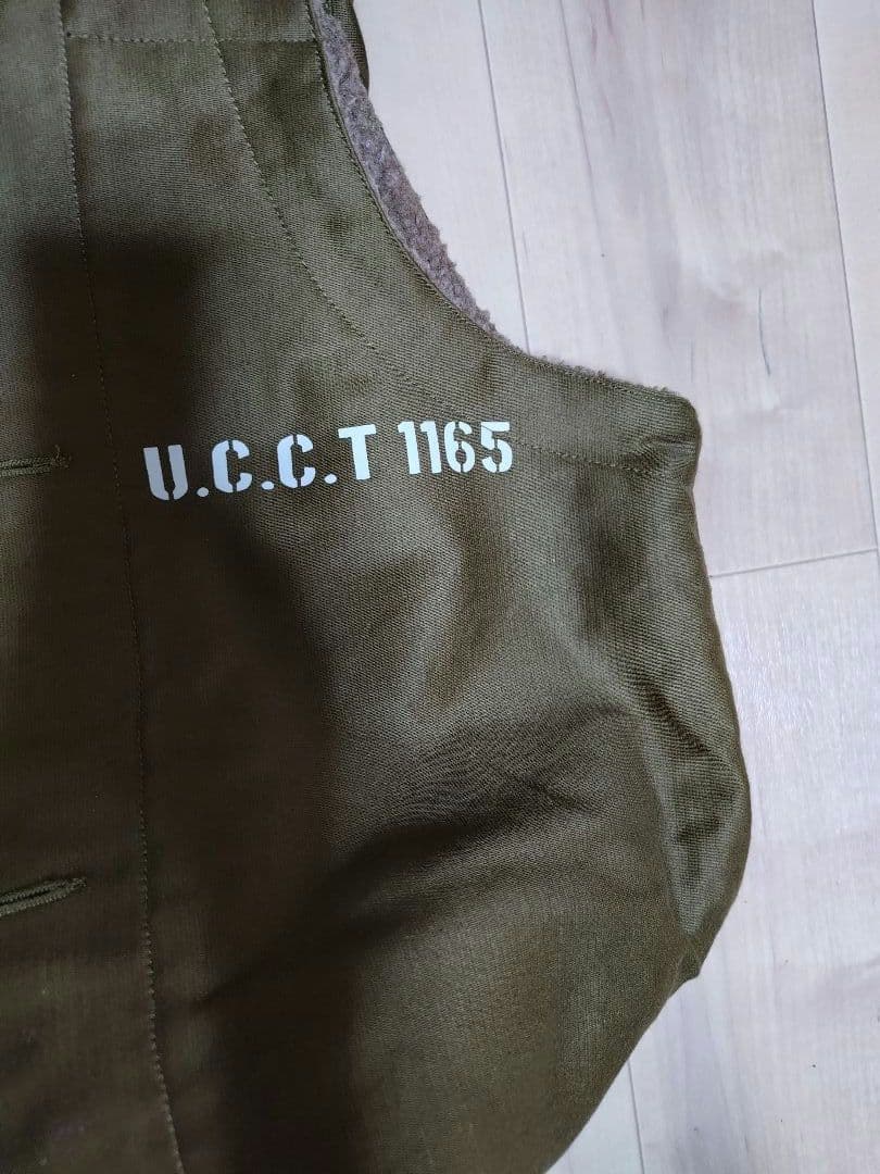 アンクラウド　UNCROWD オーバーオール　 Lサイズ オリーブ