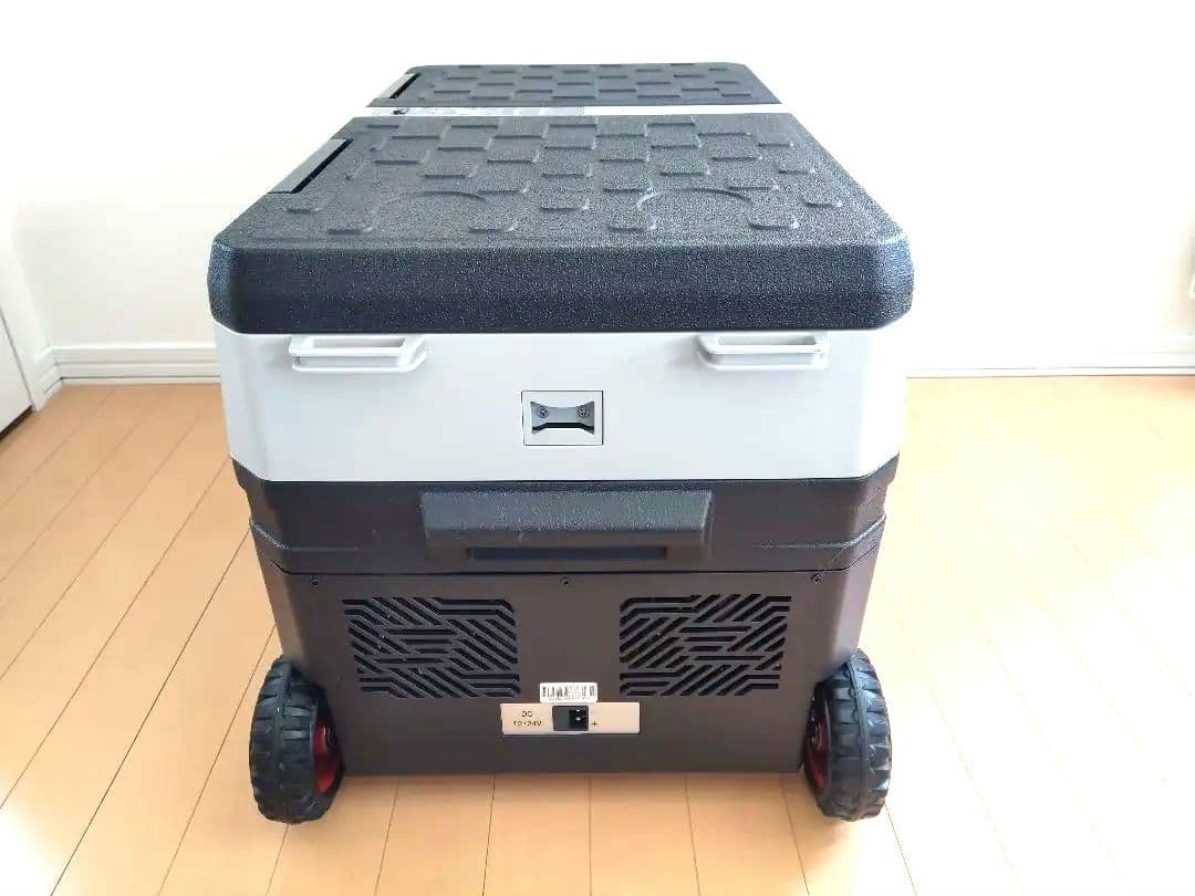 ポータブル冷蔵庫 車載冷蔵庫 2室 42L 冷凍庫 -20~10度 AC/DC