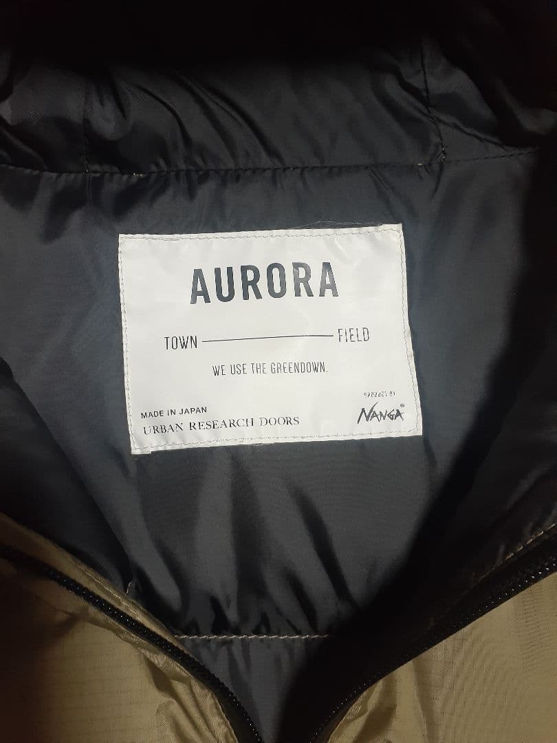 ナンガ×アーバンリサーチドアーズ 別注　オーロラダウンジャケット　Lサイズ