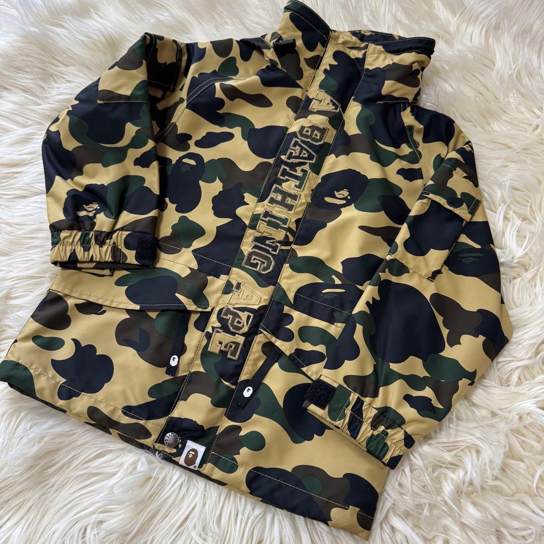 APE エイプ　アウター　スノーウェア　カモ柄　カモフラージュ110