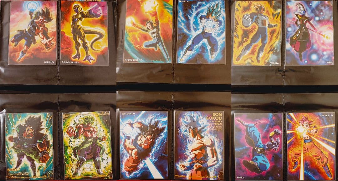 フルコンプ ドラゴンボール ポストアート ウエハース UNLIMITED