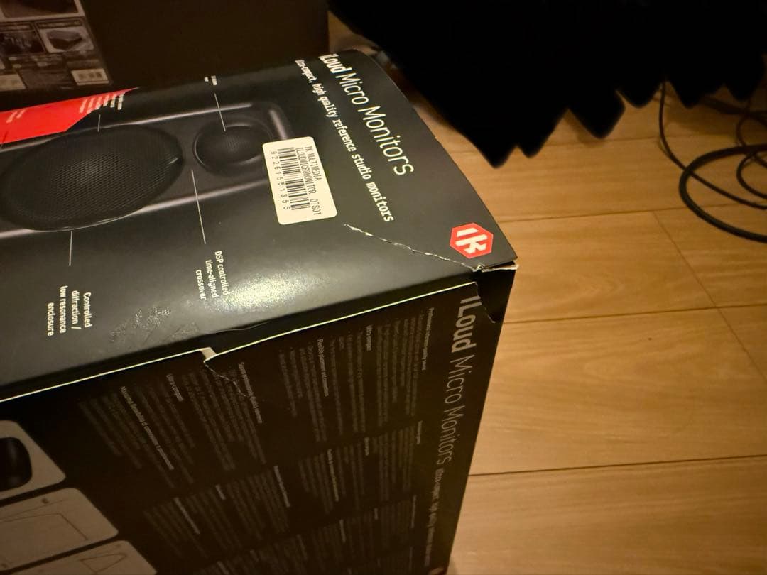 iLoud Micro Monitor 使用2〜3回 動作確認済み 箱破れあり