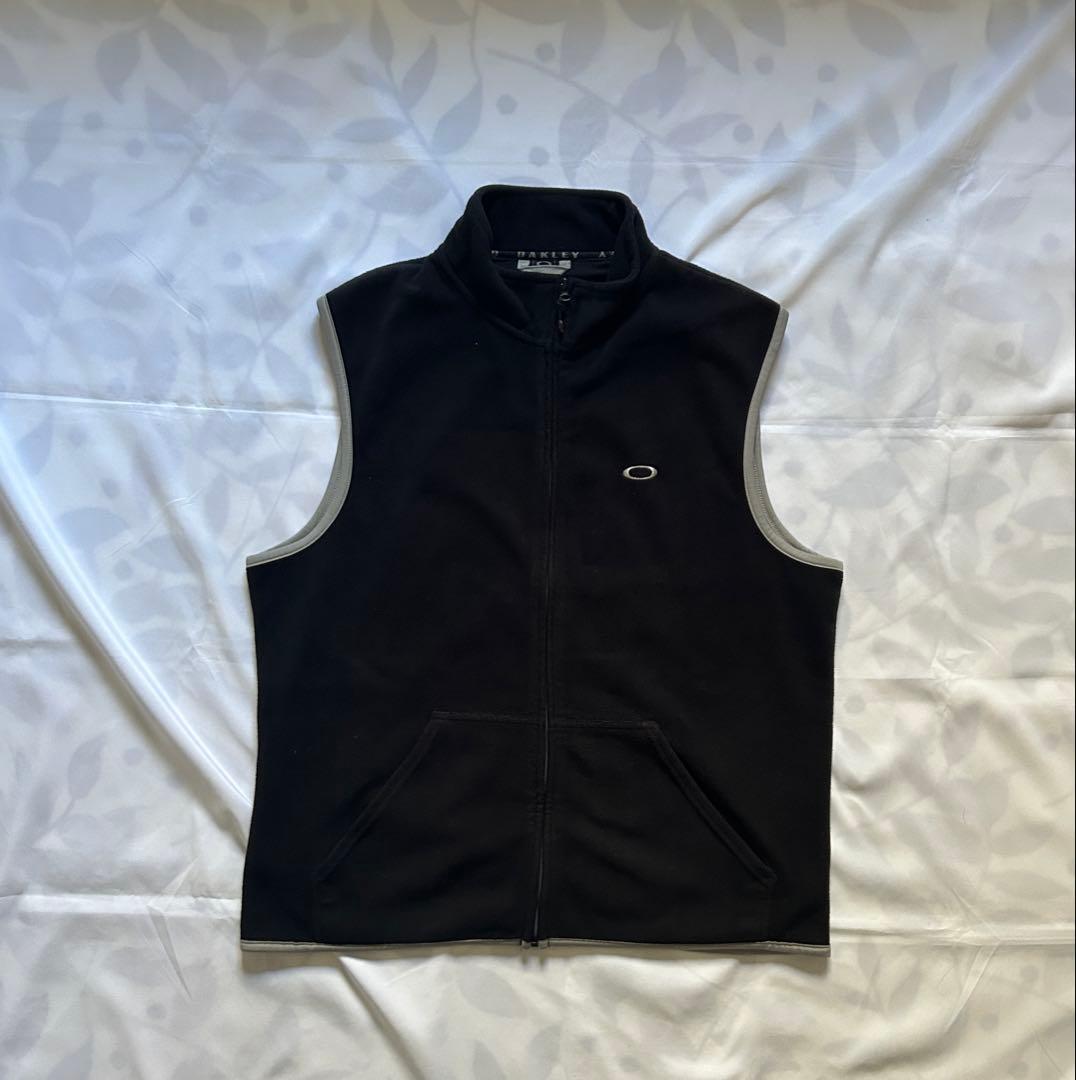 【イカルド】oakley オークリー フリース ベスト y2k M
