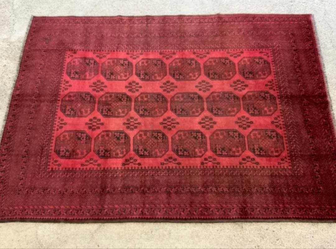 286×203cm アフガニスタン産絨毯•ラグ