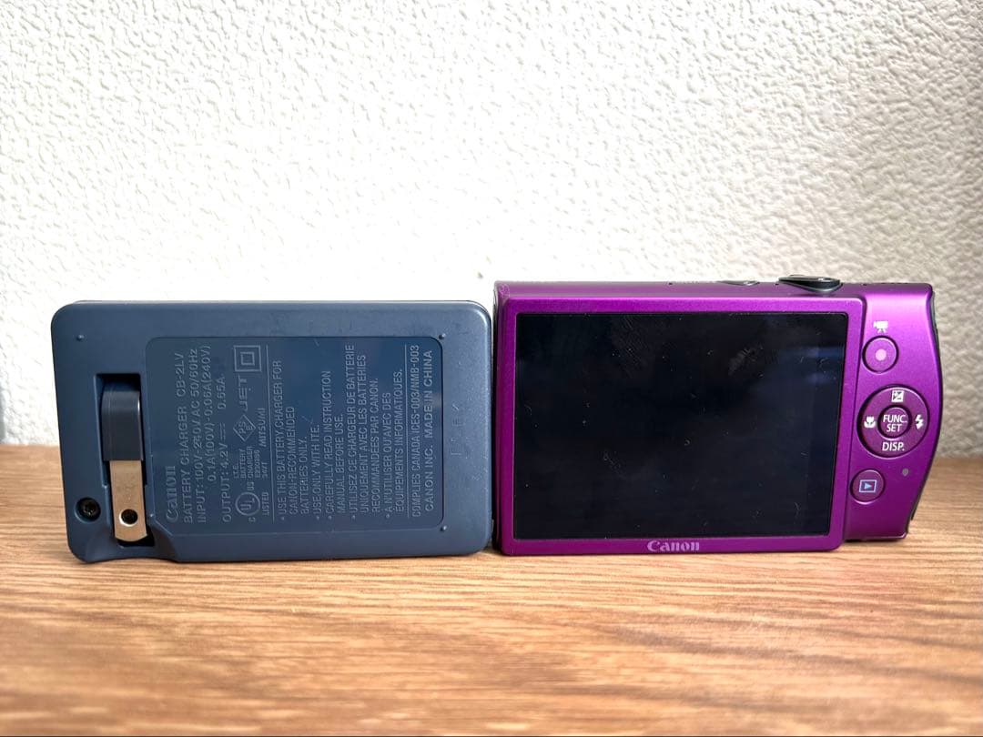 Canon IXY 600F パープル 本体と付属品