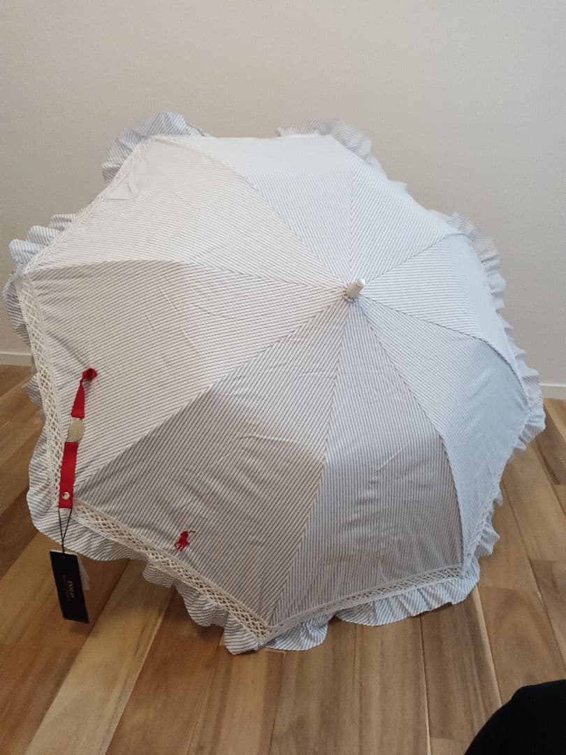 ラルフローレン　晴雨兼用日傘　楽折れスタイル　☆新品