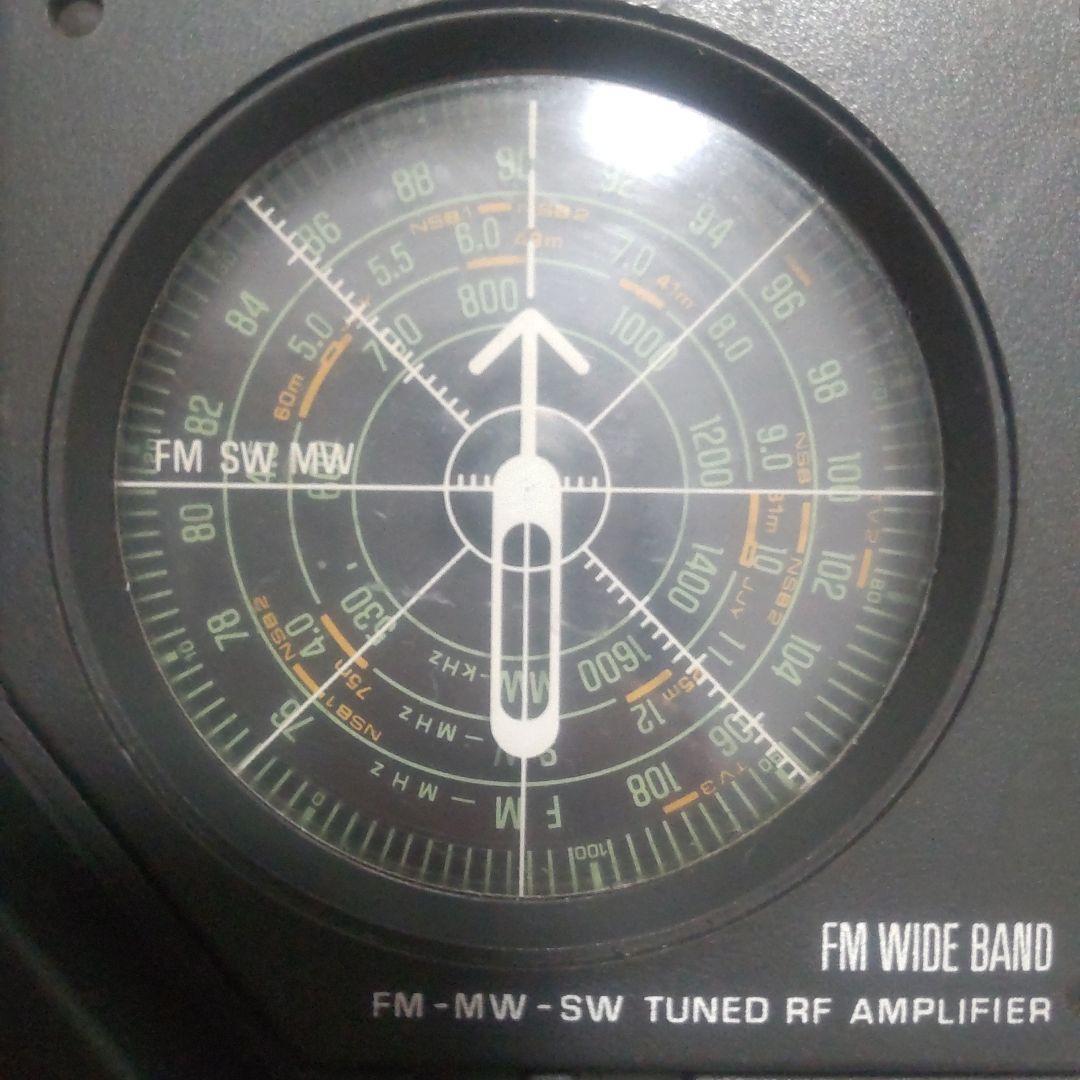 ナショナル　レトロラジオCOUGAR No.7 RF-877BCLクーガーラジオ