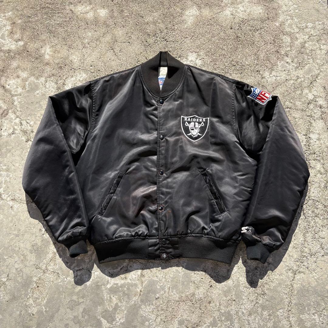 80s 90s STARTER RAIDERS スタジャン USA製 L