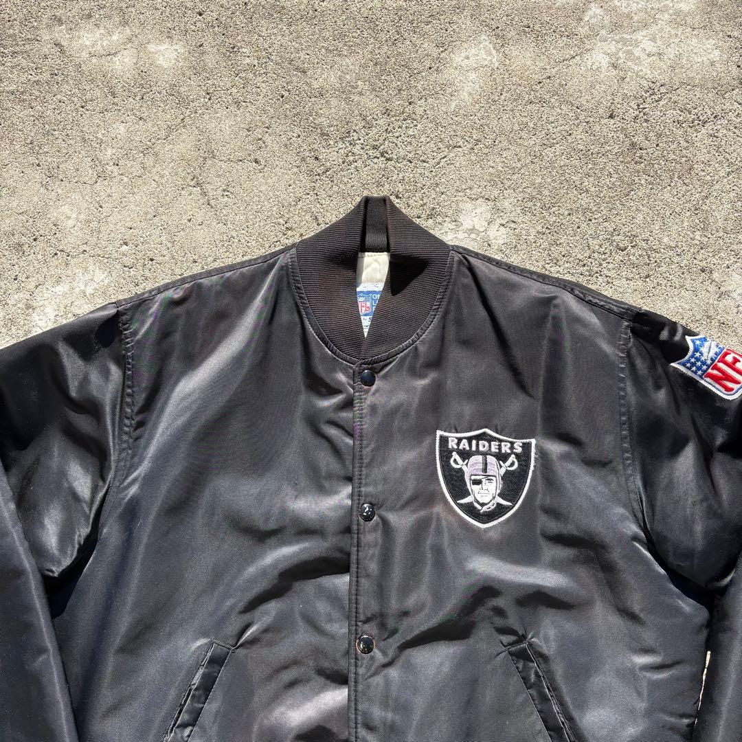 80s 90s STARTER RAIDERS スタジャン USA製 L