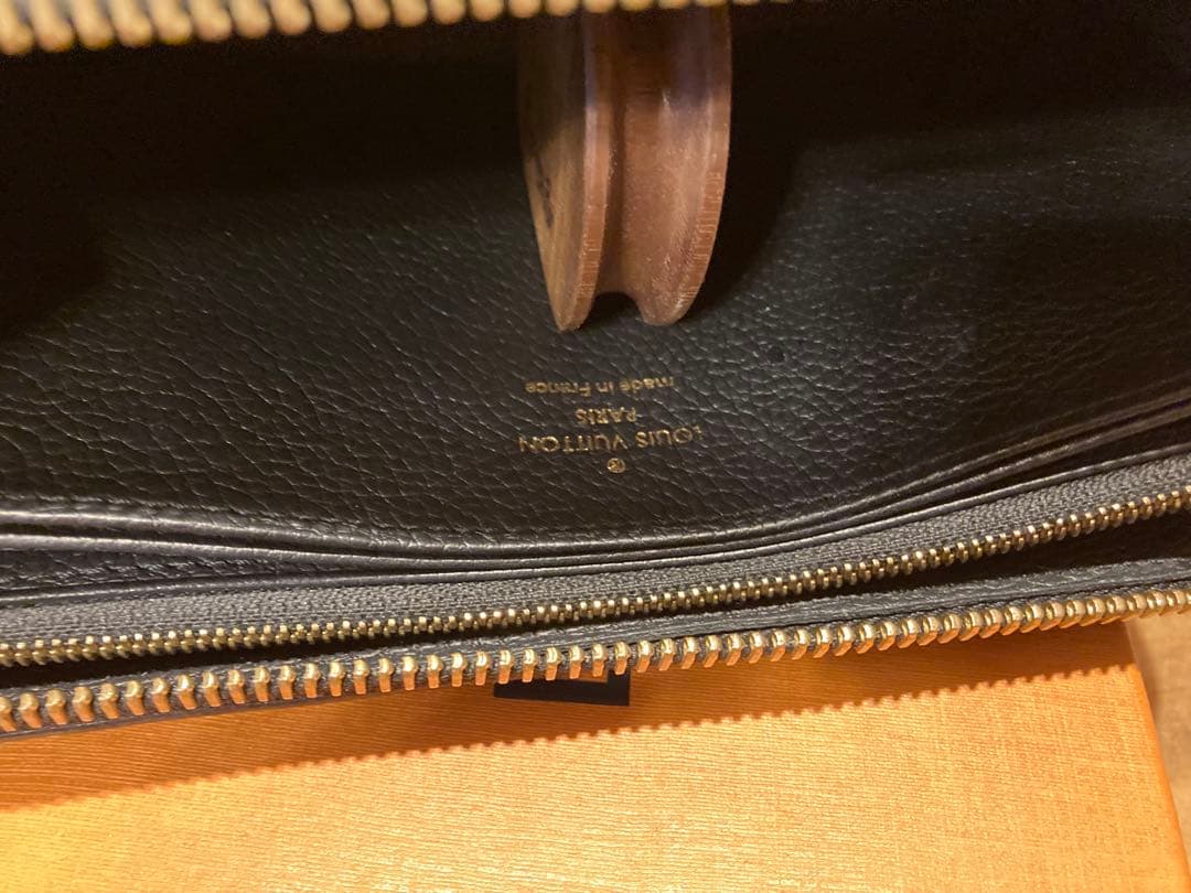 ルイヴィトンジッピーウォレット モノグラムアンプラント ノワール