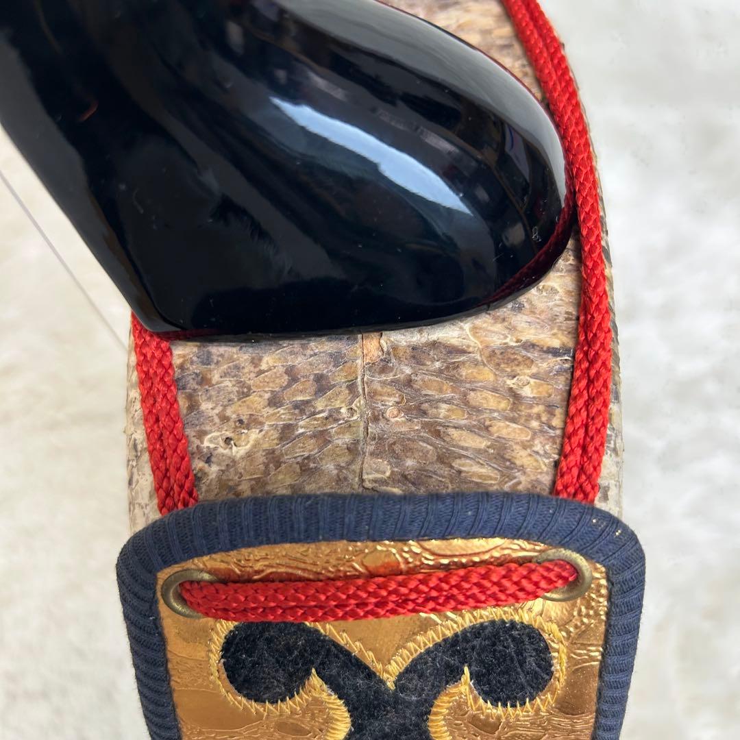 沖縄三線 三味線 へび皮 蛇皮 蛇革　琉球　1枚張り