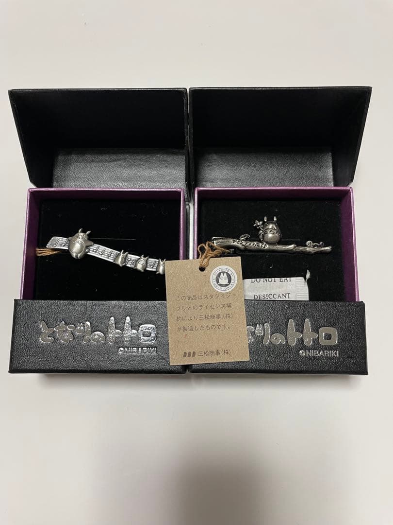 となりのトトロ　三松商事　ネクタイピン2本セット