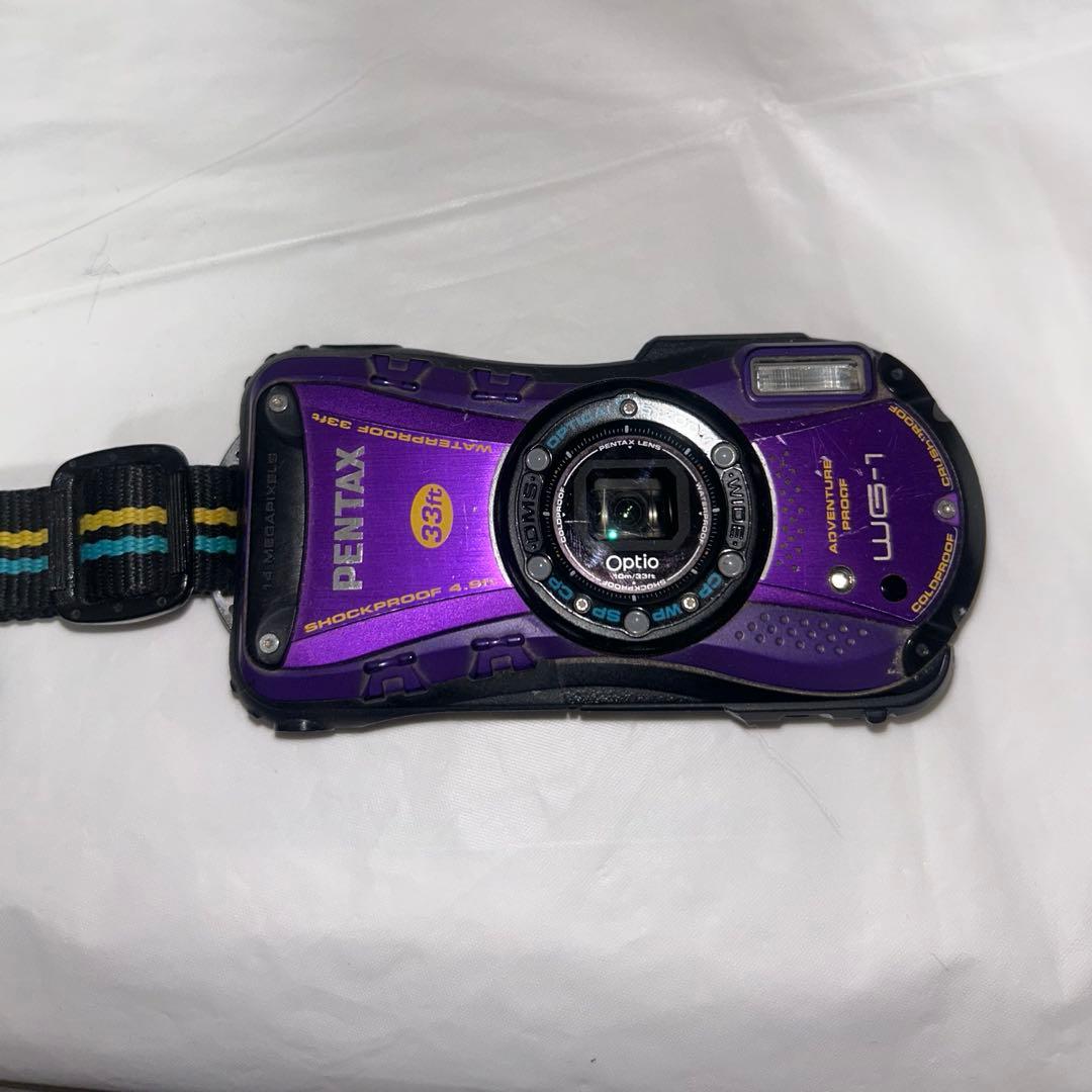 PENTAX Optio パープル WG-1