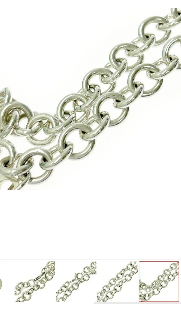 Tiffany & Co. シルバー ハートタグ ネックレス