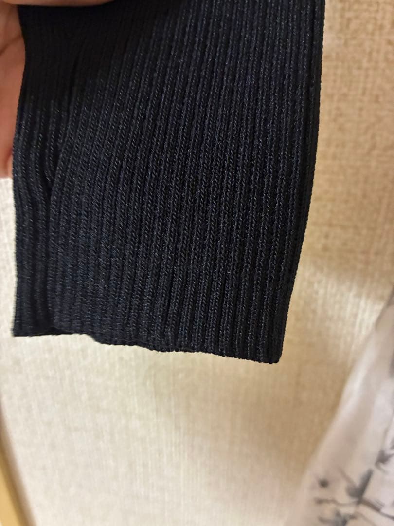 MERCURYDUO フラワードッキングロングスリーブワンピース