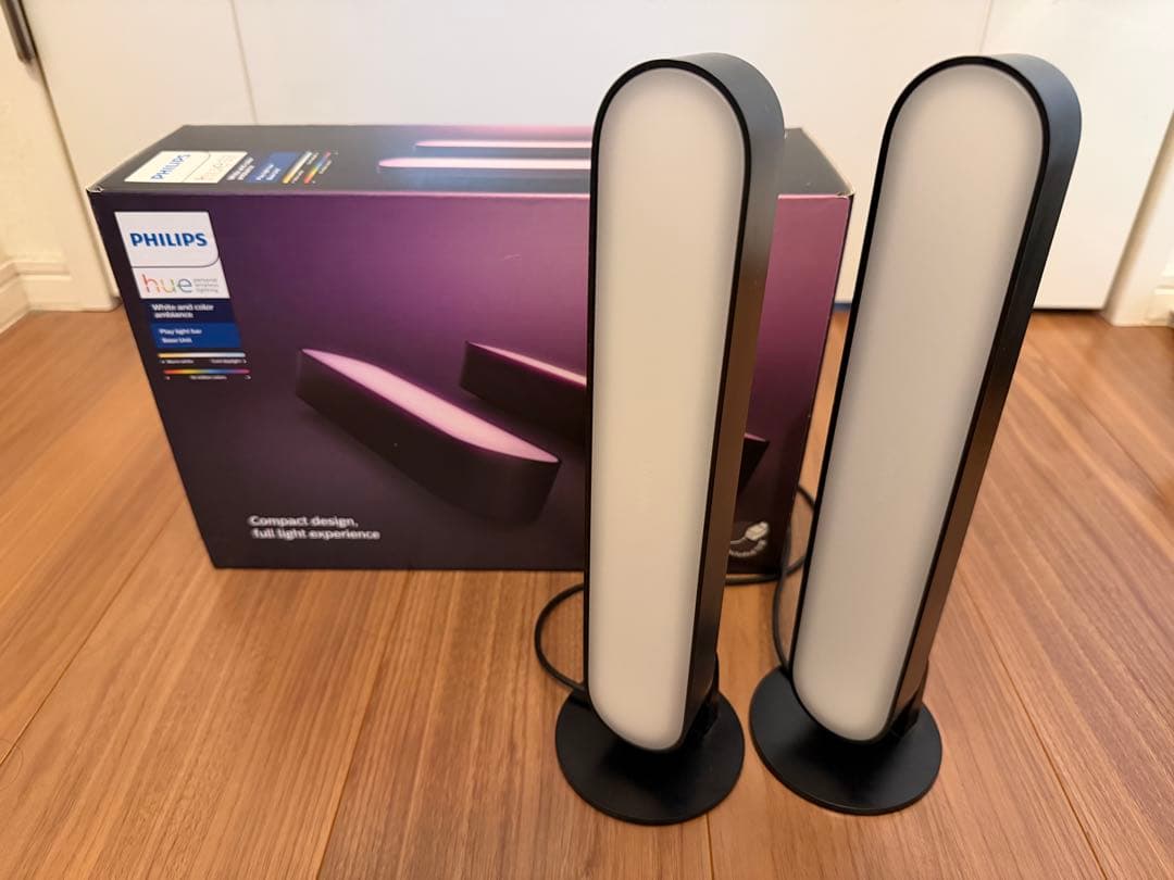 Philips Hue Play ライトバー2本 デスクライト