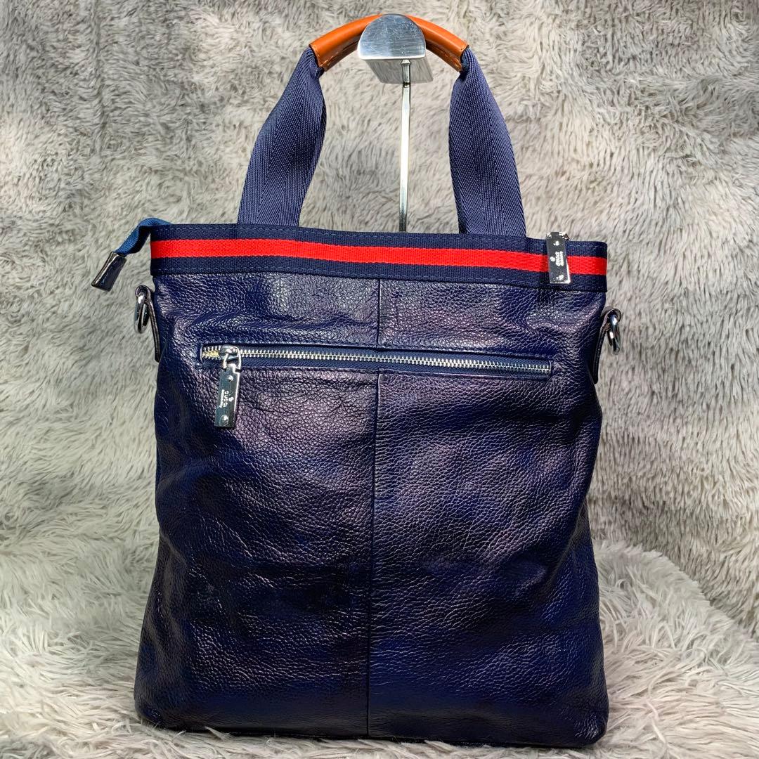 美品 GUCCI グッチ トートバッグ ショルダーバッグ シェリーライン