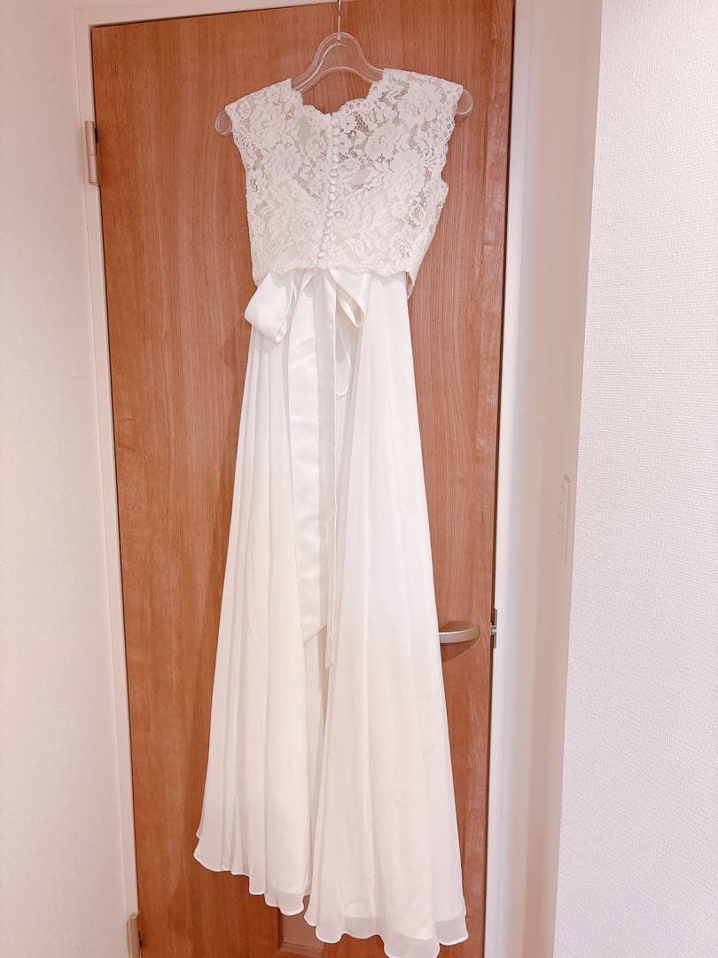 ガーデンオブグレイス ウェディングドレス　ボレロ付き