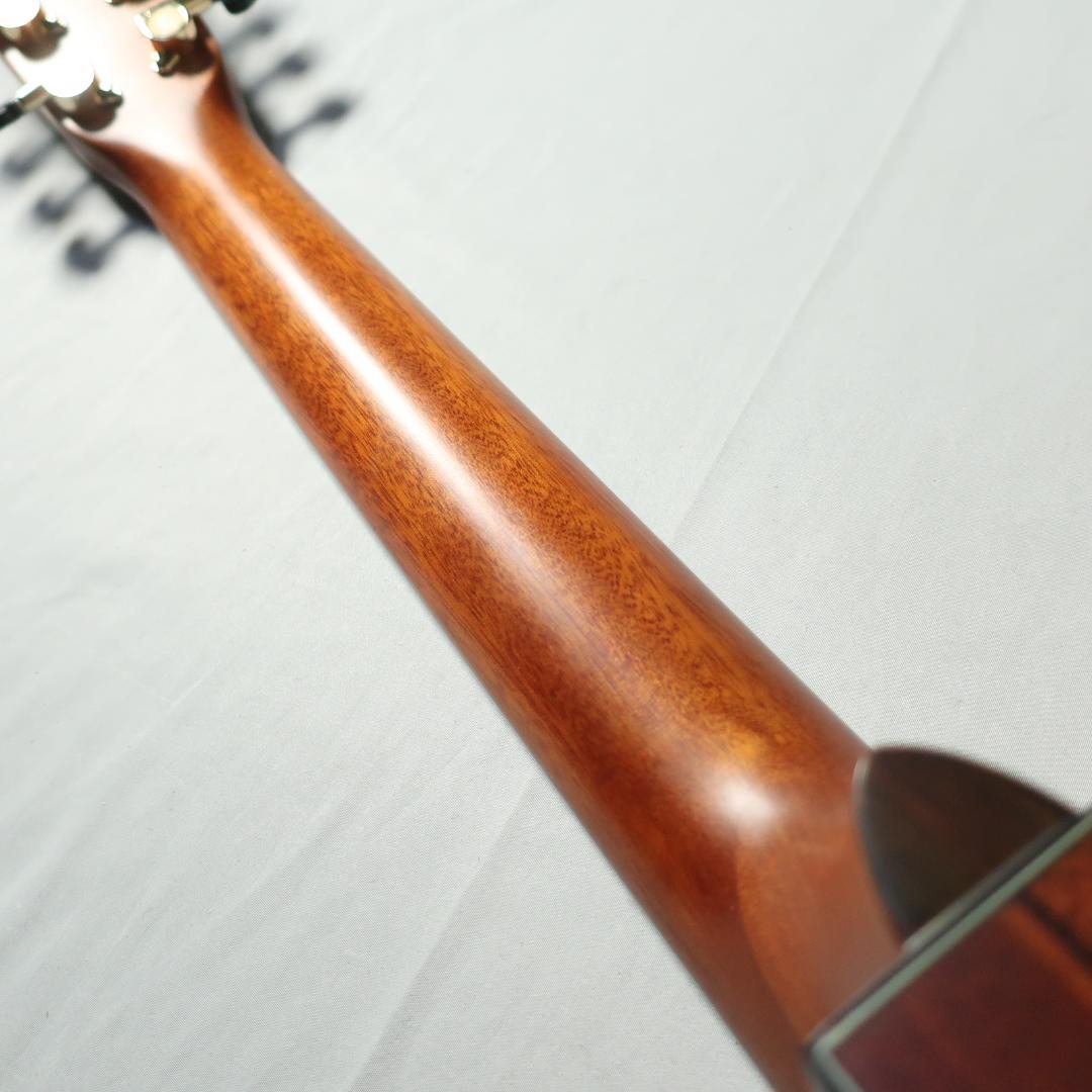 美品 Morris SS-30NAT ミニギター トップ単板 マホガニーボディ