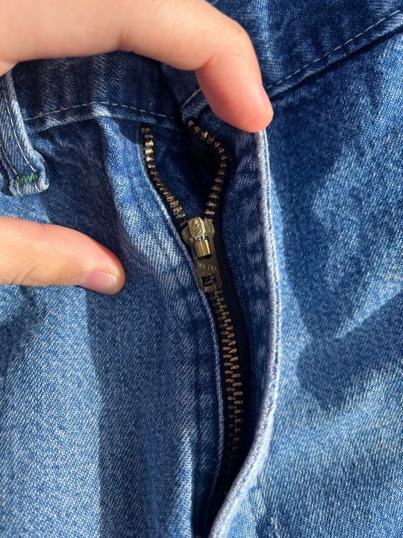 1970s Oshkosh デニムペインターパンツ ヴィンテージ フェード ボロ