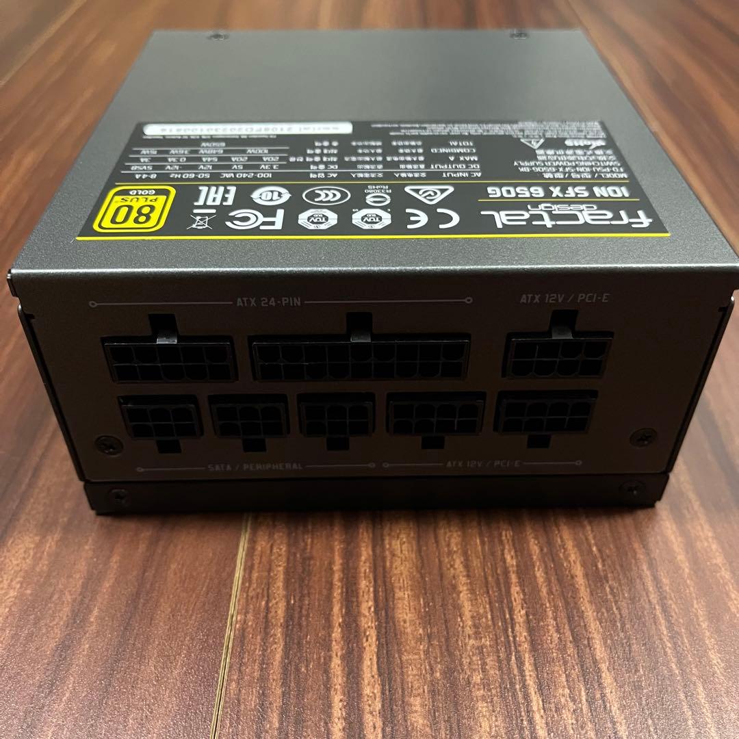 fractal design ION SFX 650G 電源ユニット