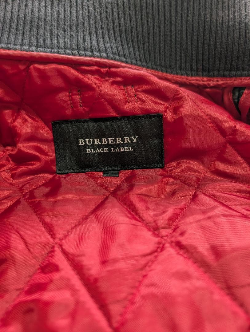 最終値下げ　BURBERRRY BLACK LABEL ミリタリージャケット L